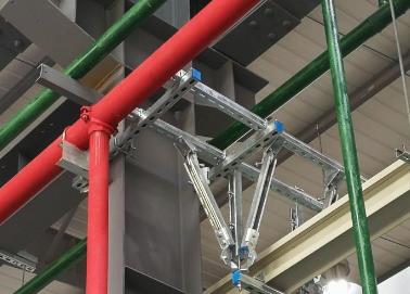 赤水该抗震支架的整体式支吊架结构协调性好